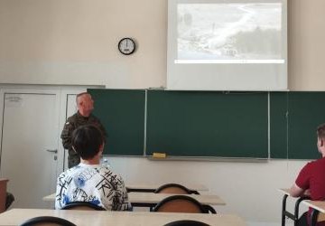 Spotkanie z Weteranami 113 Batalionu Lekkiej Piechoty w Naszej Szkole!